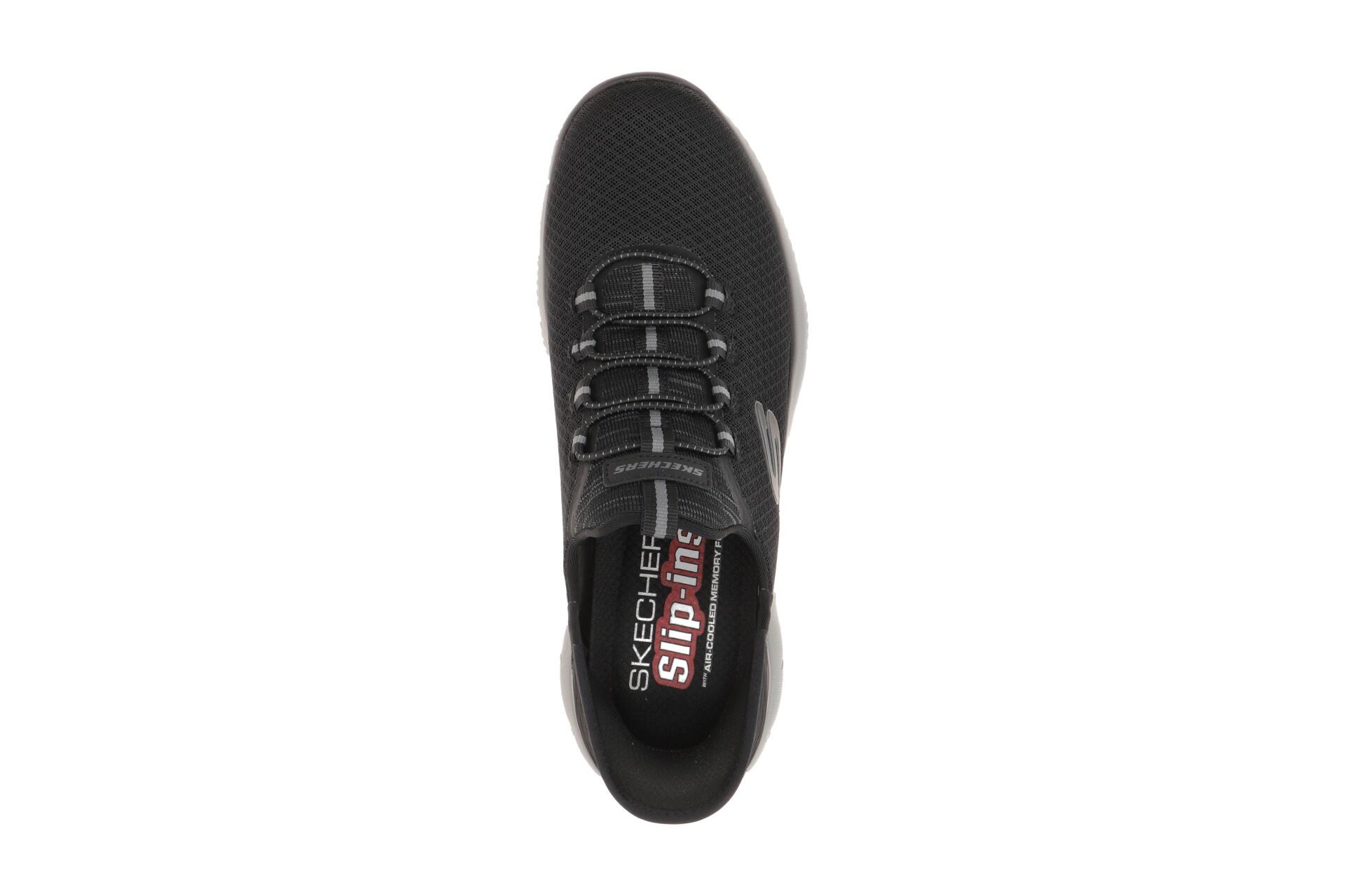 Skechers Sport Herren SUMMITS HIGH RANGE Sneakers Slip ins Vegan 232457 schwarz 6/7