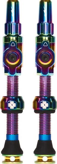 Valvole Tubeless Big Bore Lite 75mm Iridescenti