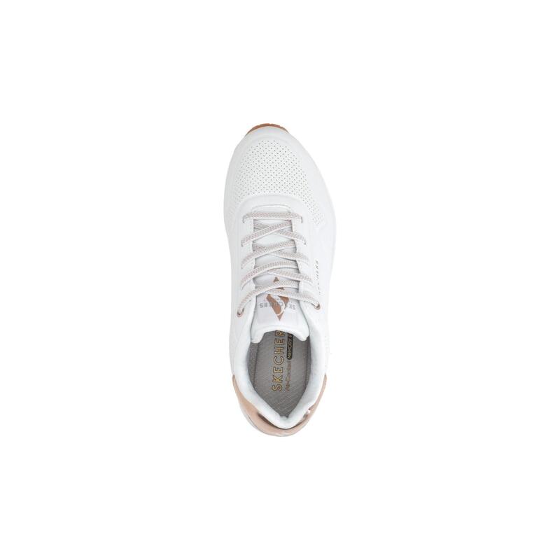 Pantofi sport pentru femei Skechers Uno Wonderer Alb