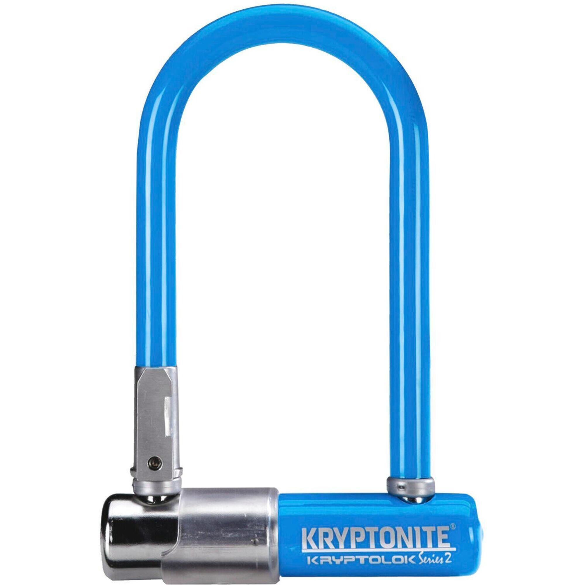 Kryptonite - Antivol U Kryptonite Serie 2 Mini U Bleu - Antivol - Bleu - Taille Unique - Decathlon