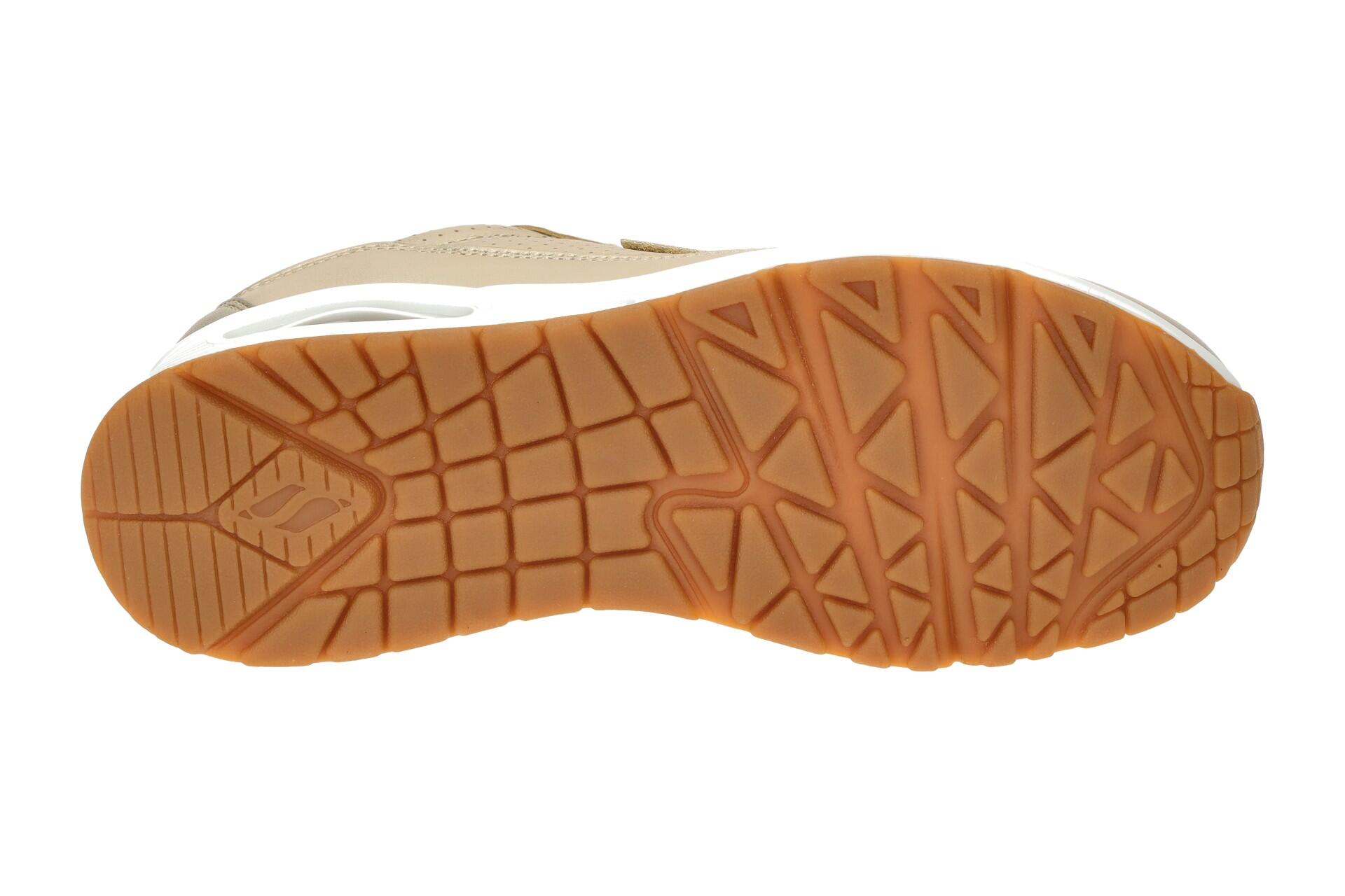 Baskets Skechers Modèle Uno - Metallixs Couleur D´or 7/7