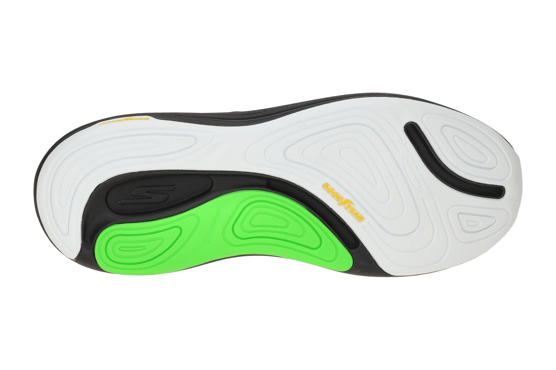 Skechers MAX CUSHIONING Schuhe weiß Reflektor Slip-Ins 220936 7/7