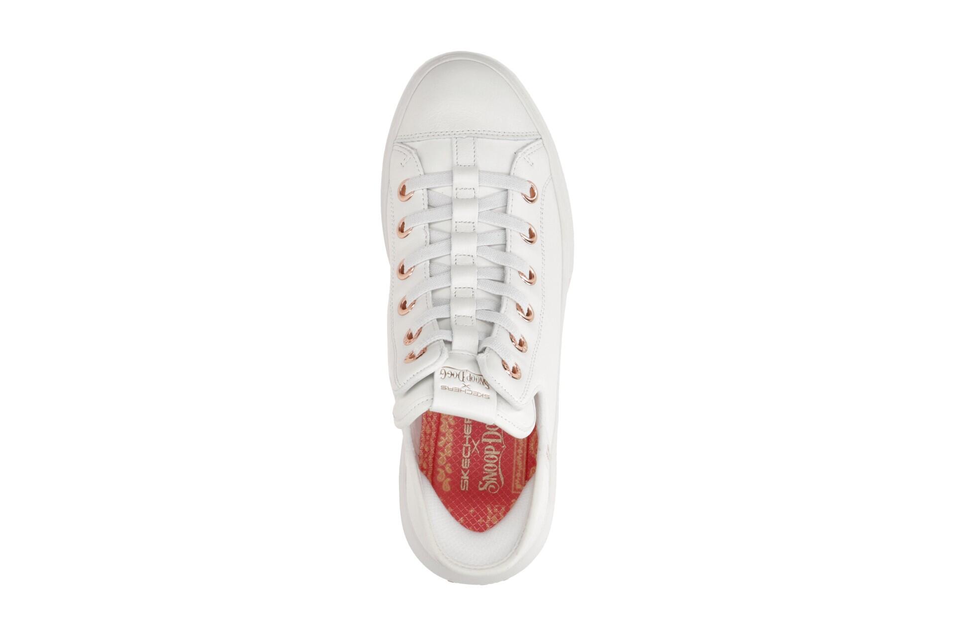 Baskets Skechers Snoop One-og Leather, Blanc, Femmes 6/7