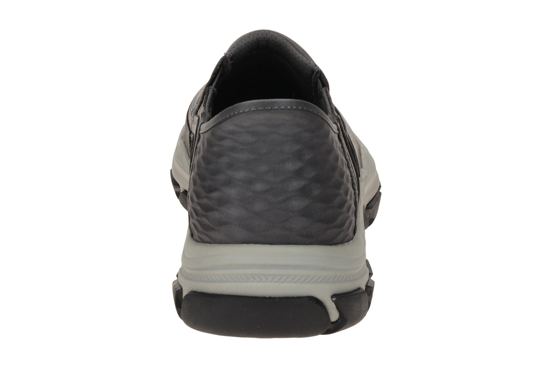 Turnschuhe Mann Skechers Slipins Respected Elgin Schwarz 5/7