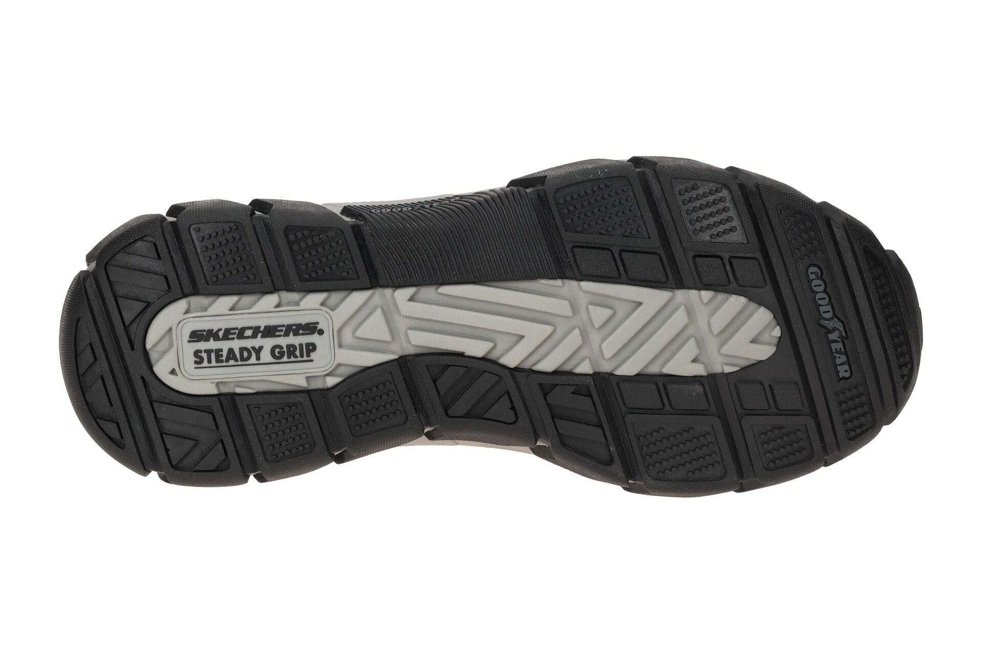 Turnschuhe Mann Skechers Slipins Respected Elgin Schwarz 7/7