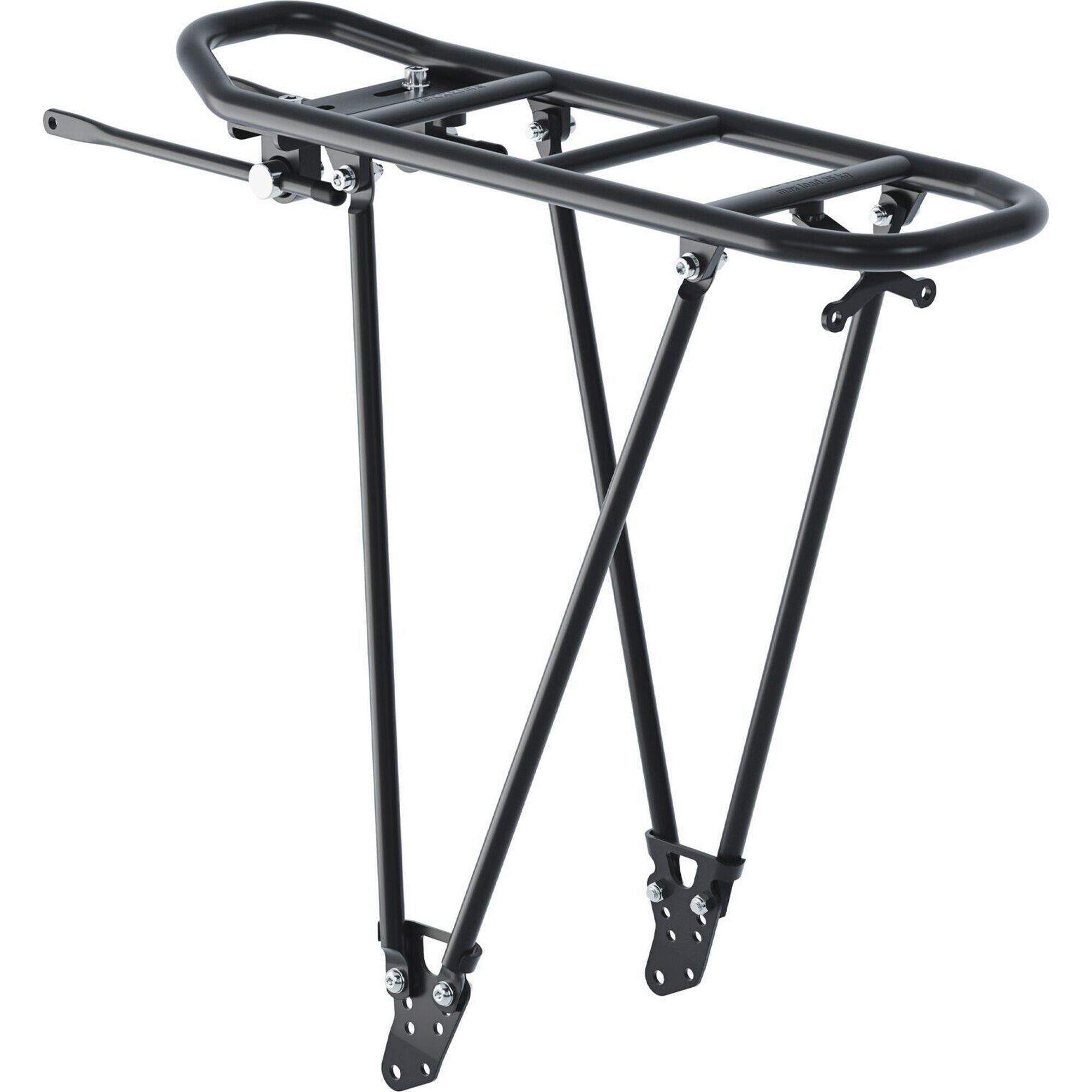 Racktime - Porte-bagage Arrière Racktime Foldit Adjustable 2.0 Noir - Porte-bagage - Gris|noir - Taille Unique - Decathlon