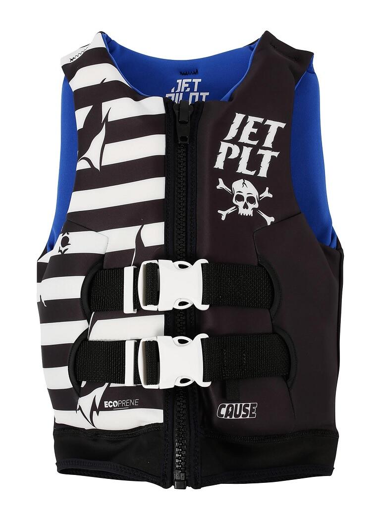 Kamizelka asekuracyjna do sportów wodnych dziecięca Jetpilot Pirate (8-10L) 2/4