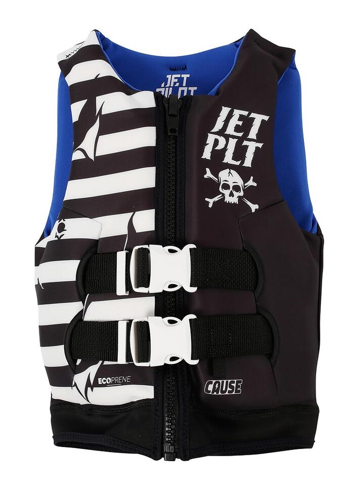Kamizelka asekuracyjna do sportów wodnych dziecięca Jetpilot Pirate (8-10L)