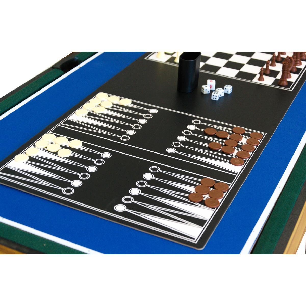 Multi-Spiele-Tisch, Billard, Airhockey, Tischtennis Enero  9W1 121x61x80CM 3/7