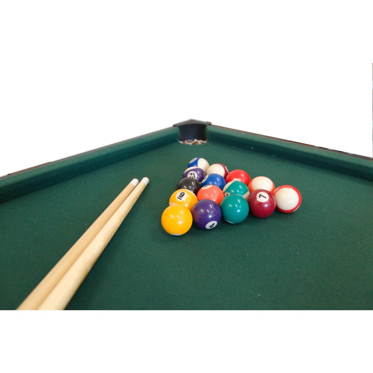 Multi-Spiele-Tisch, Billard, Airhockey, Tischtennis Enero  9W1 121x61x80CM 5/7