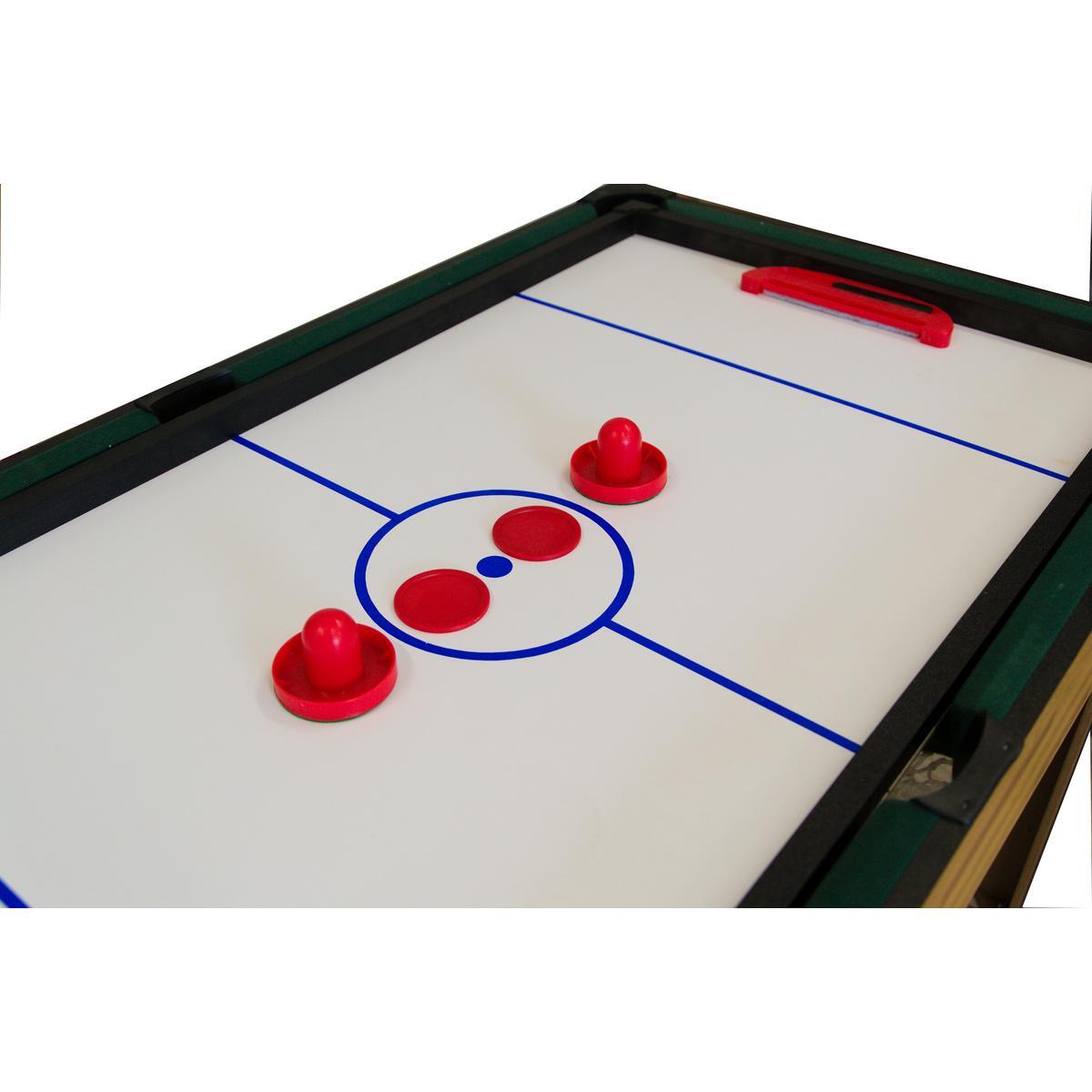 Multi-Spiele-Tisch, Billard, Airhockey, Tischtennis Enero  9W1 121x61x80CM 4/7