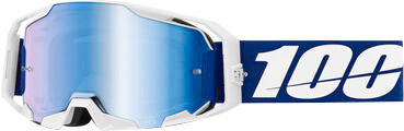 100% Goggle ARmatic Blue - Mirror Blue Lens