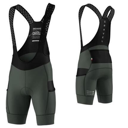 Spodenki rowerowe męskie Biemme Cargo Adventure 25 na szelkach