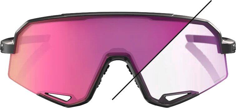 Brille Slendale - Gloss Black - Photochromic Purple Mirror Lens 2/4