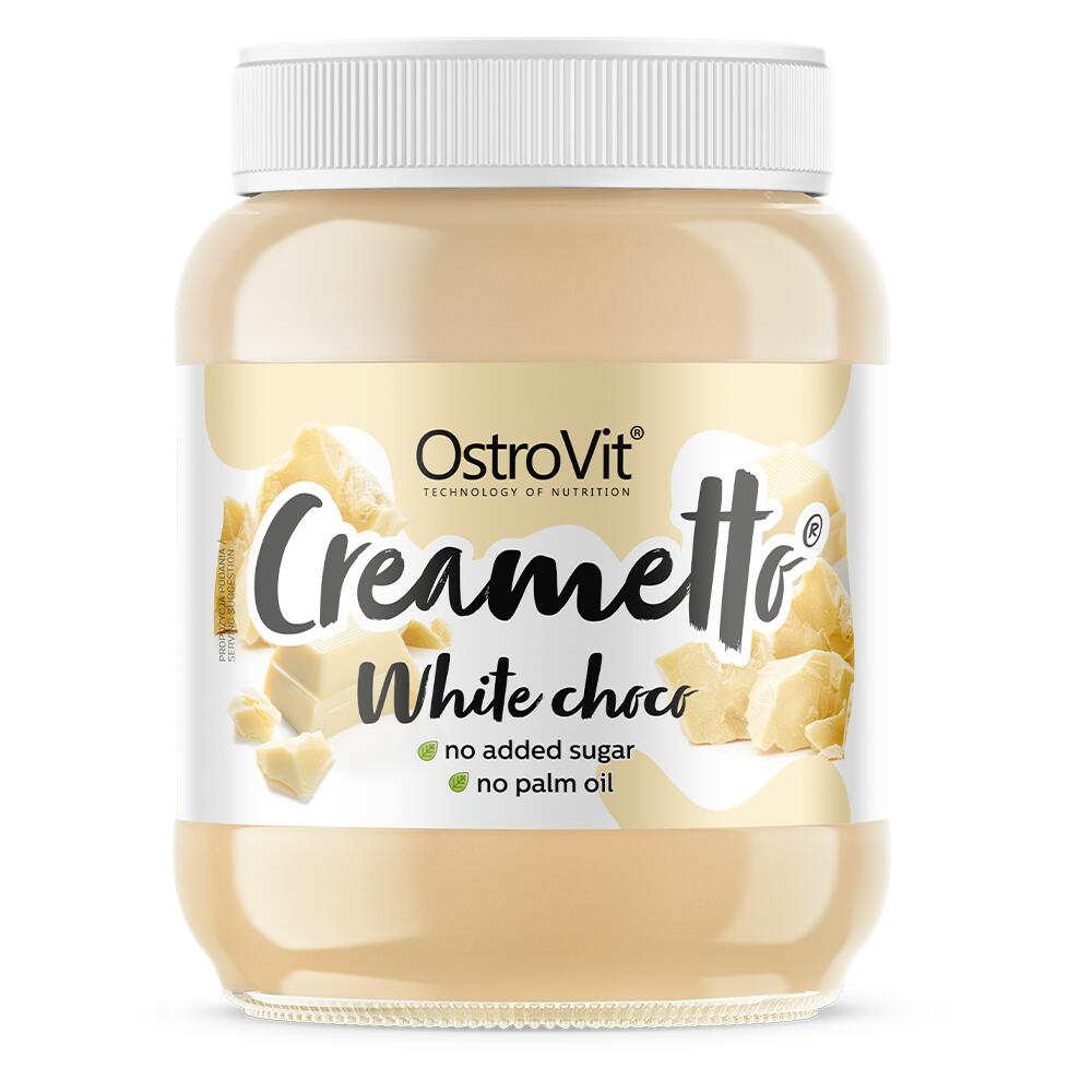 OstroVit Creametto (350g) White Chocolate - Functional Food - Protein Spreads