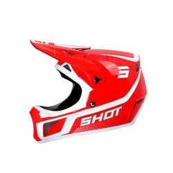 Casque Shot Rogue Enfant - Armada - Rouge Nacré Enfant