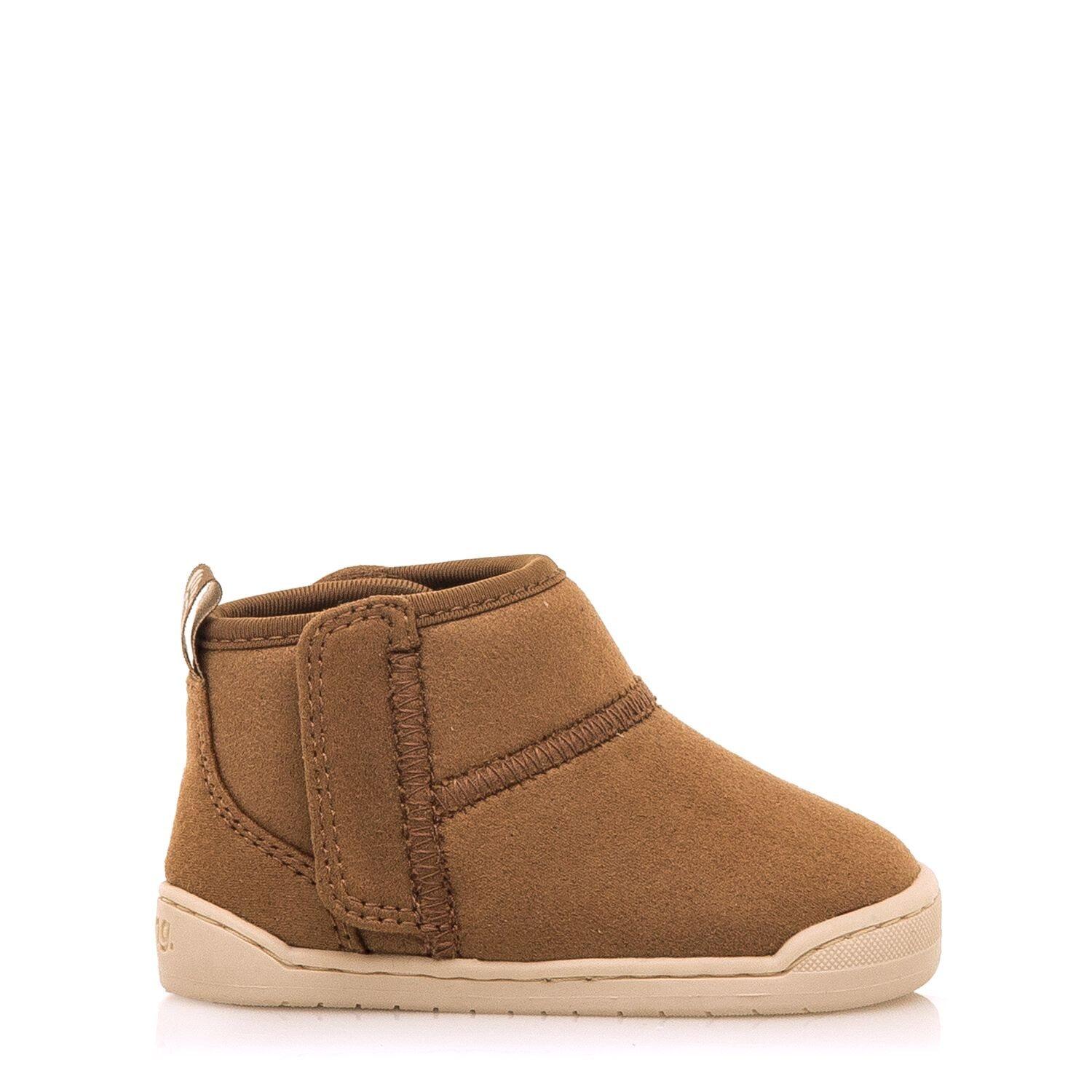 Botas de tornozelo menino mtng free baby castanho