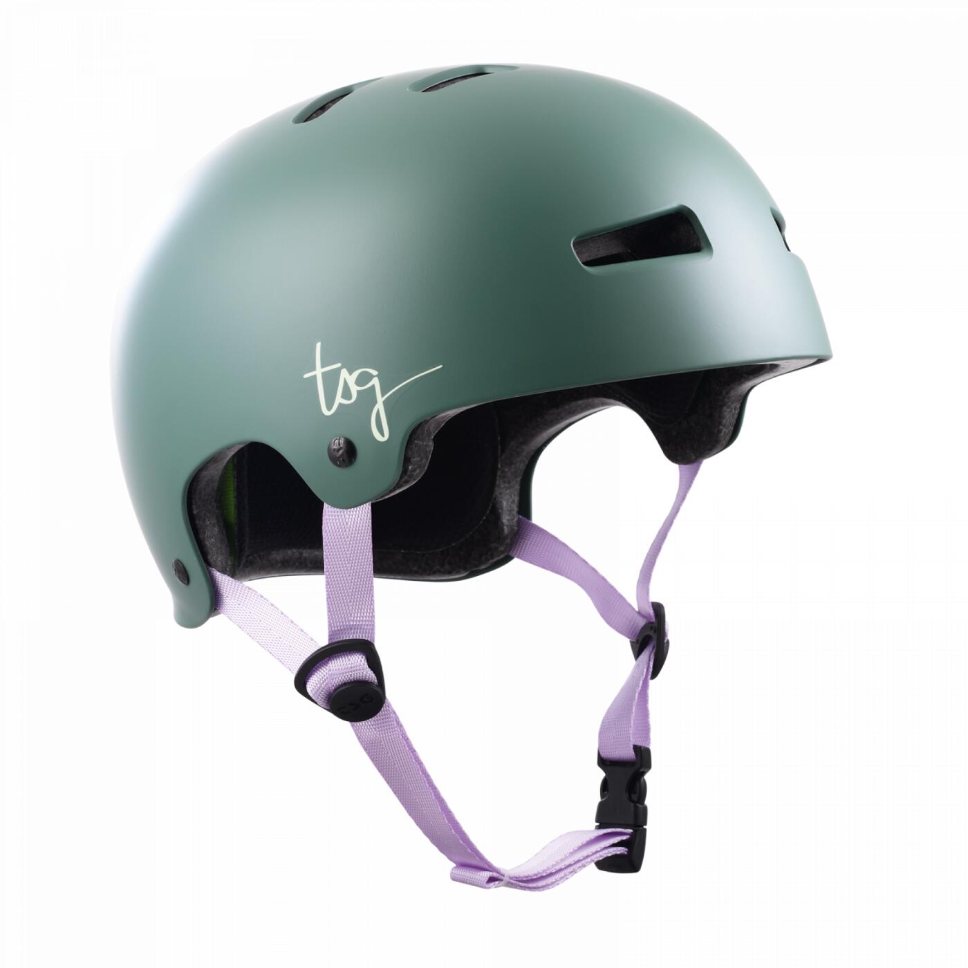 Tsg - Tsg Evolution Wmn Solid Color Satin Foliage Green S/m 750465-35-751 - Casque - Vert - Decathlon