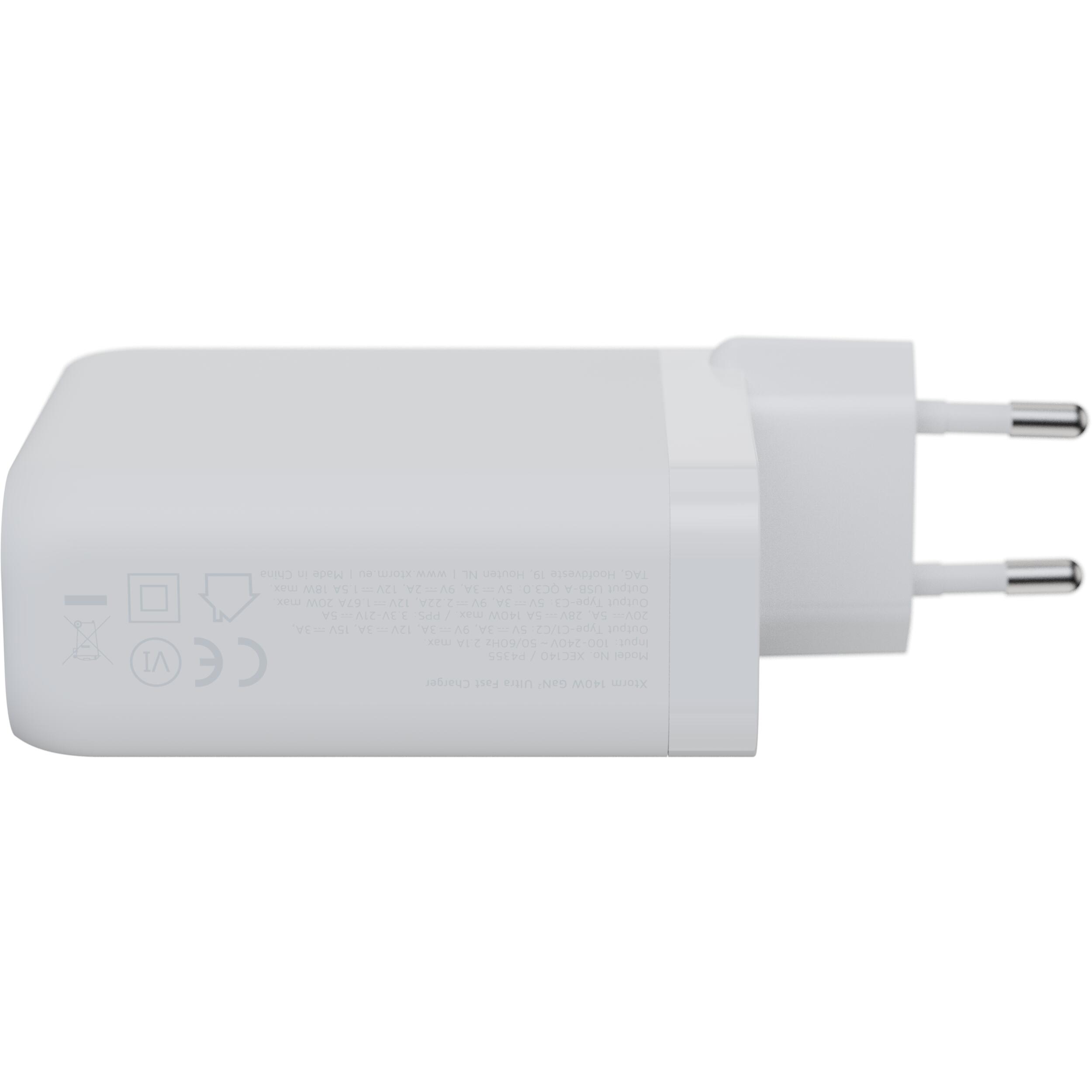 Xtorm 140W GaN2 Ultra Chargeur Mural - 3 x USB-C et 1 x USB-A 2/7