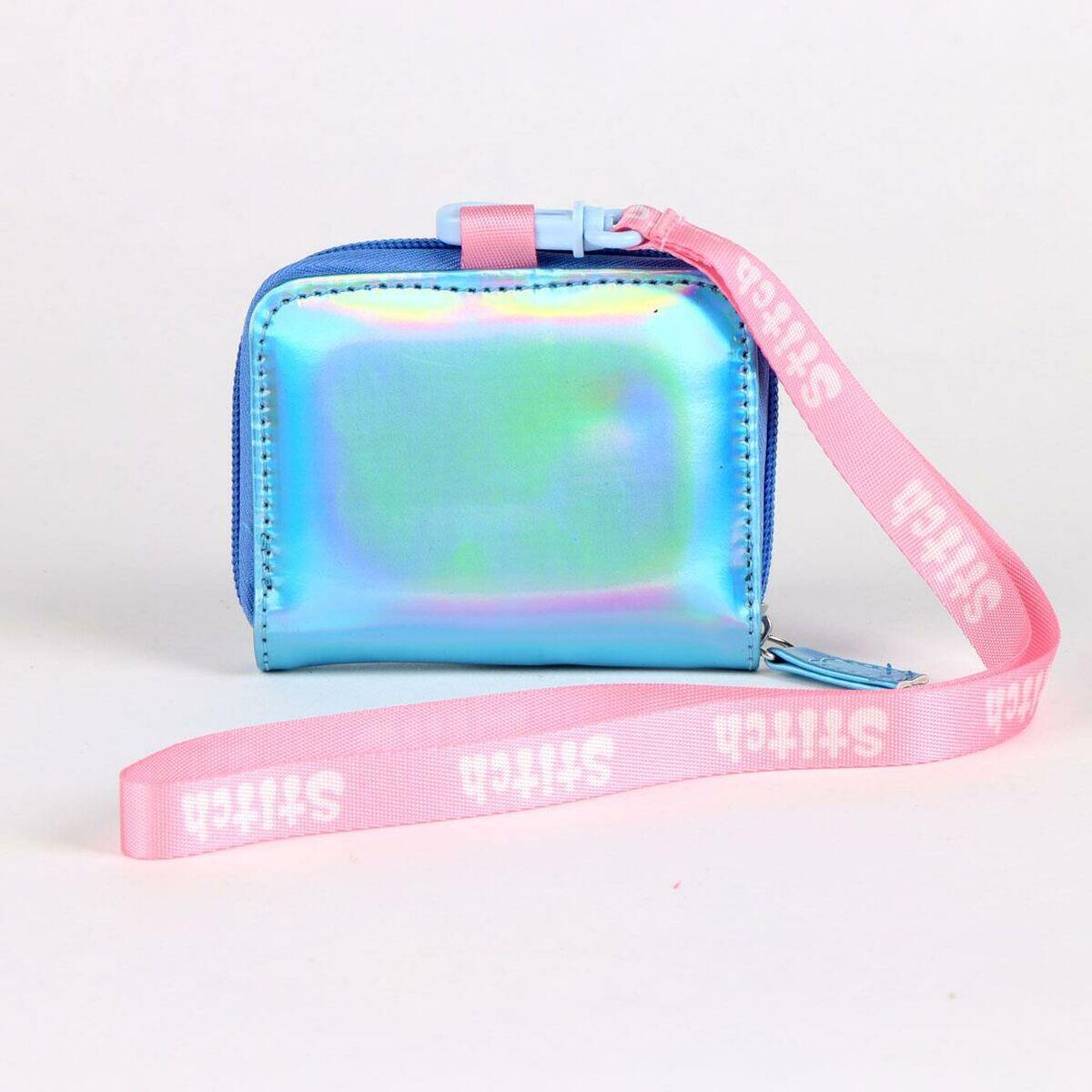 Porta-moedas Stitch Azul 3/4