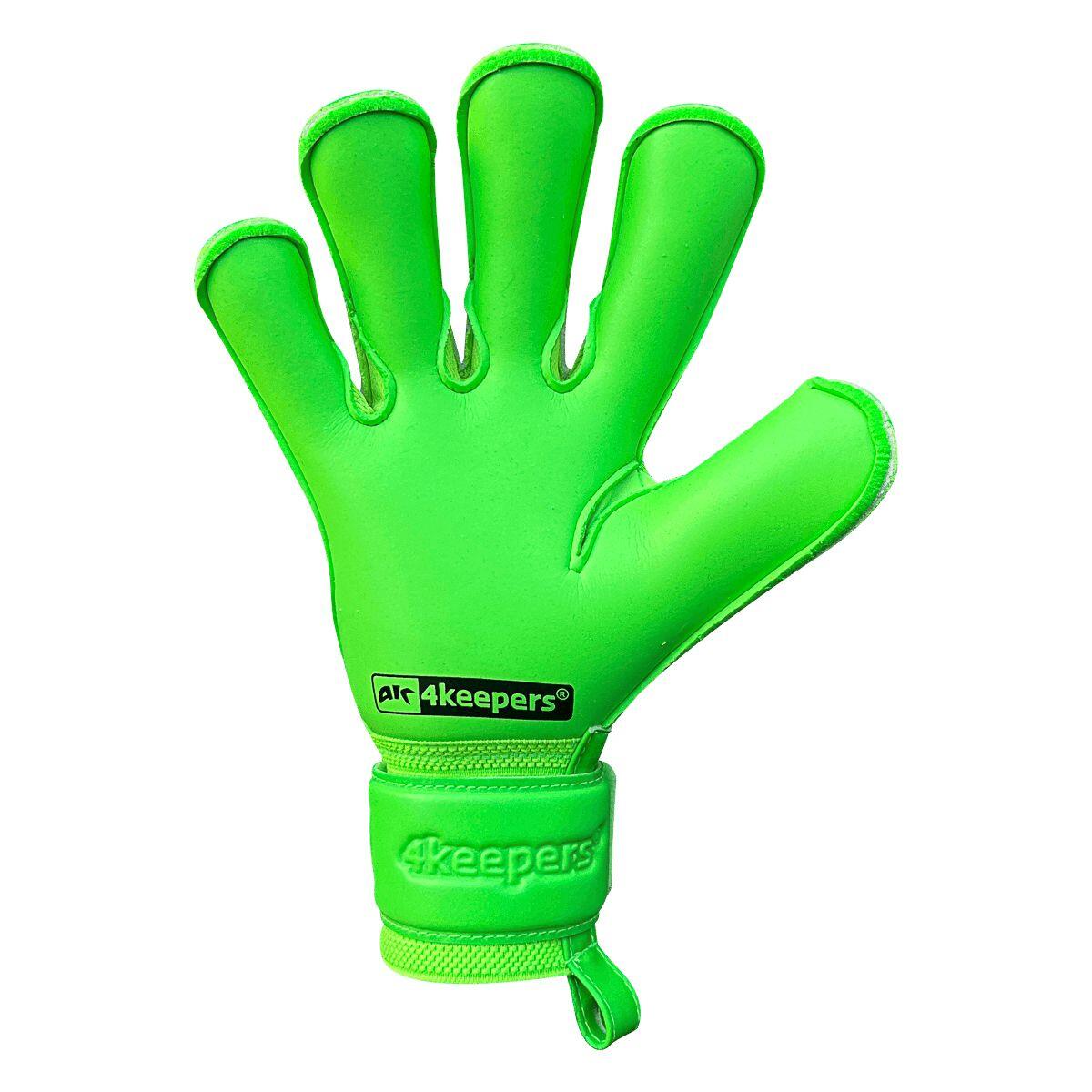 Rękawice bramkarskie dla dzieci 4keepers CHAMP GREEN VII RF junior 2/6