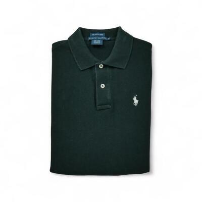 Tweedehands - korte mouw dames polo zwart - zeer goede staat