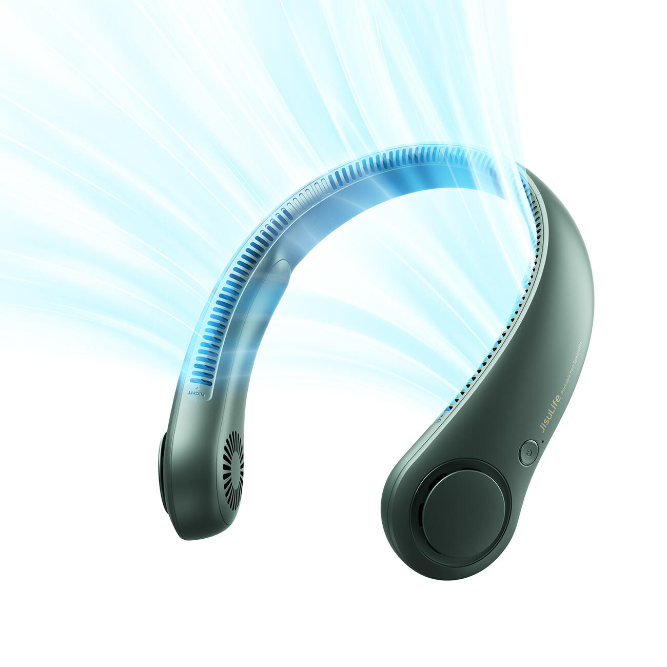 JISULIFE Ventilatore da collo Jisulife Neck Fan Life3 per collo, collo con USB