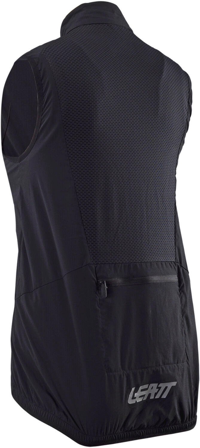 Gilet VTT femme Endurance 2.0 léger et coupe-vent Noir 4/7