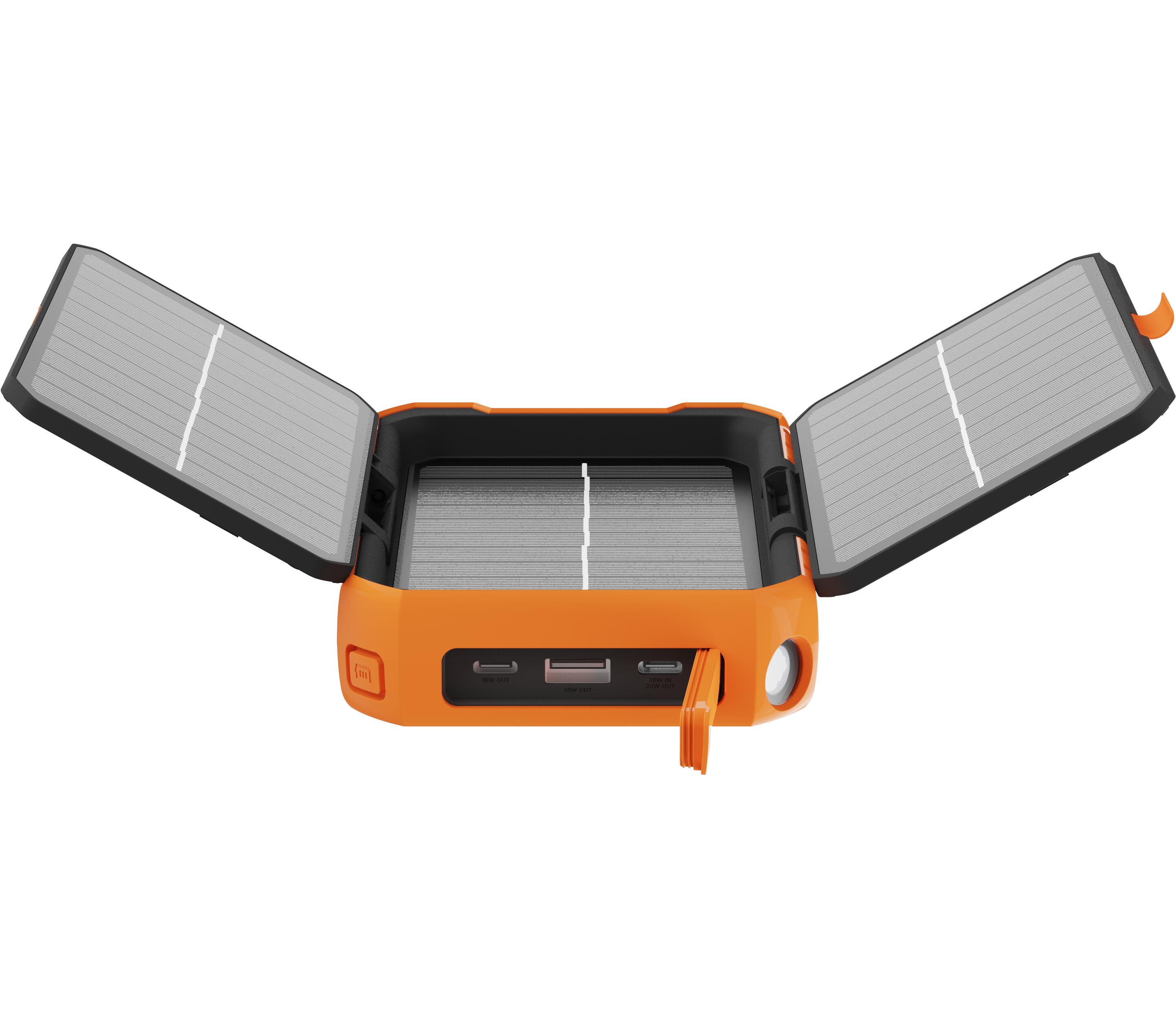 Xtorm Powerbank Solarenergie - 10000 mAh - Inclusief USB-C Kabel - 20W 5/7