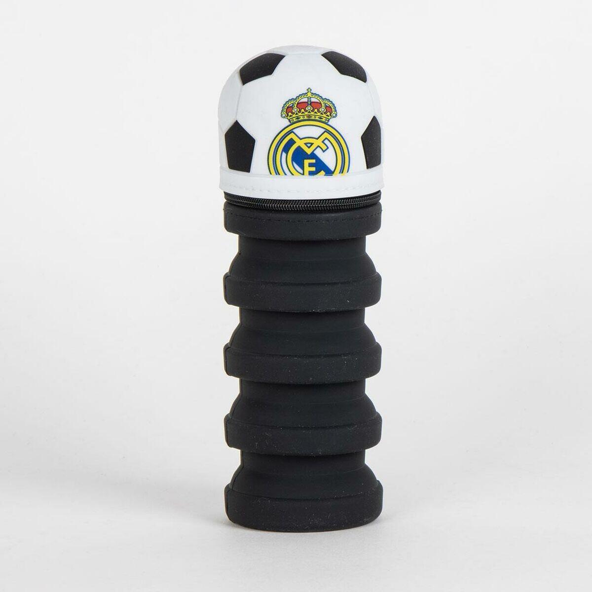 Estuche Escolar Real Madrid C.F. Negro 3/4