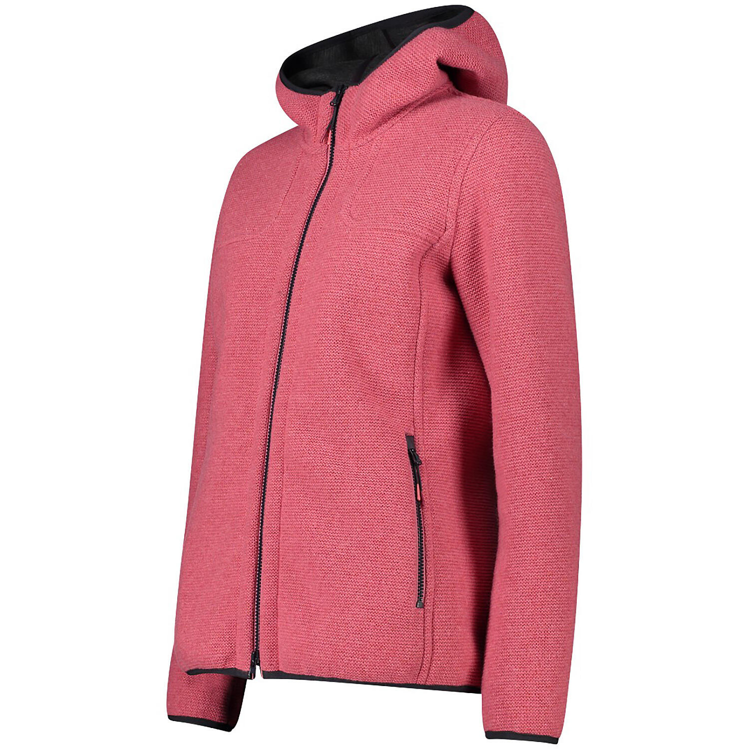 Giacca con cappuccio in lana donna CMP 3/3