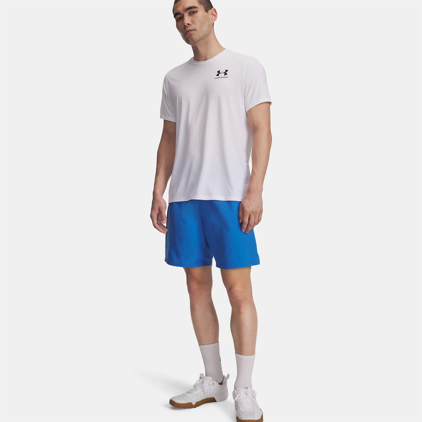 Short Ua Tech™ Tessuto Con Logo Da Uomo 3/3