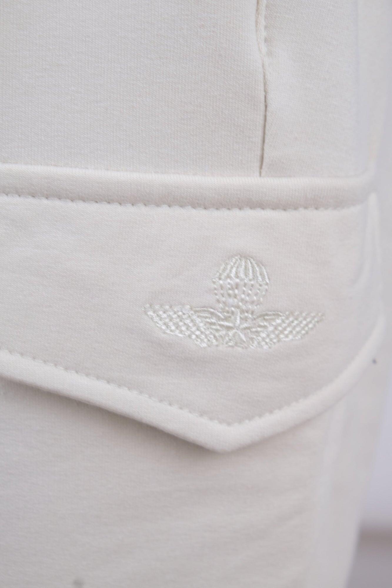 Pantaloni joggers Esercito lunghi kaki in cotone uomo 3/4