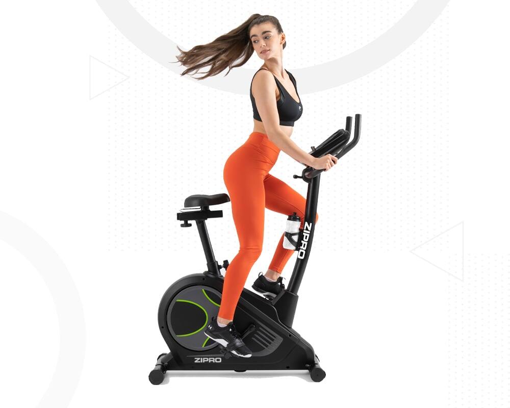 Vélo d'appartement électromagnétique Zipro Flame connecté iConsole+ 3/8