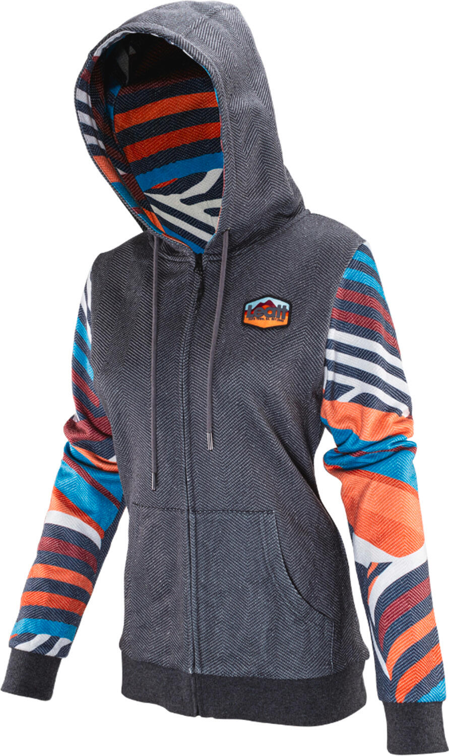 Sweat à capuche zippé premium pour femmes 3/7