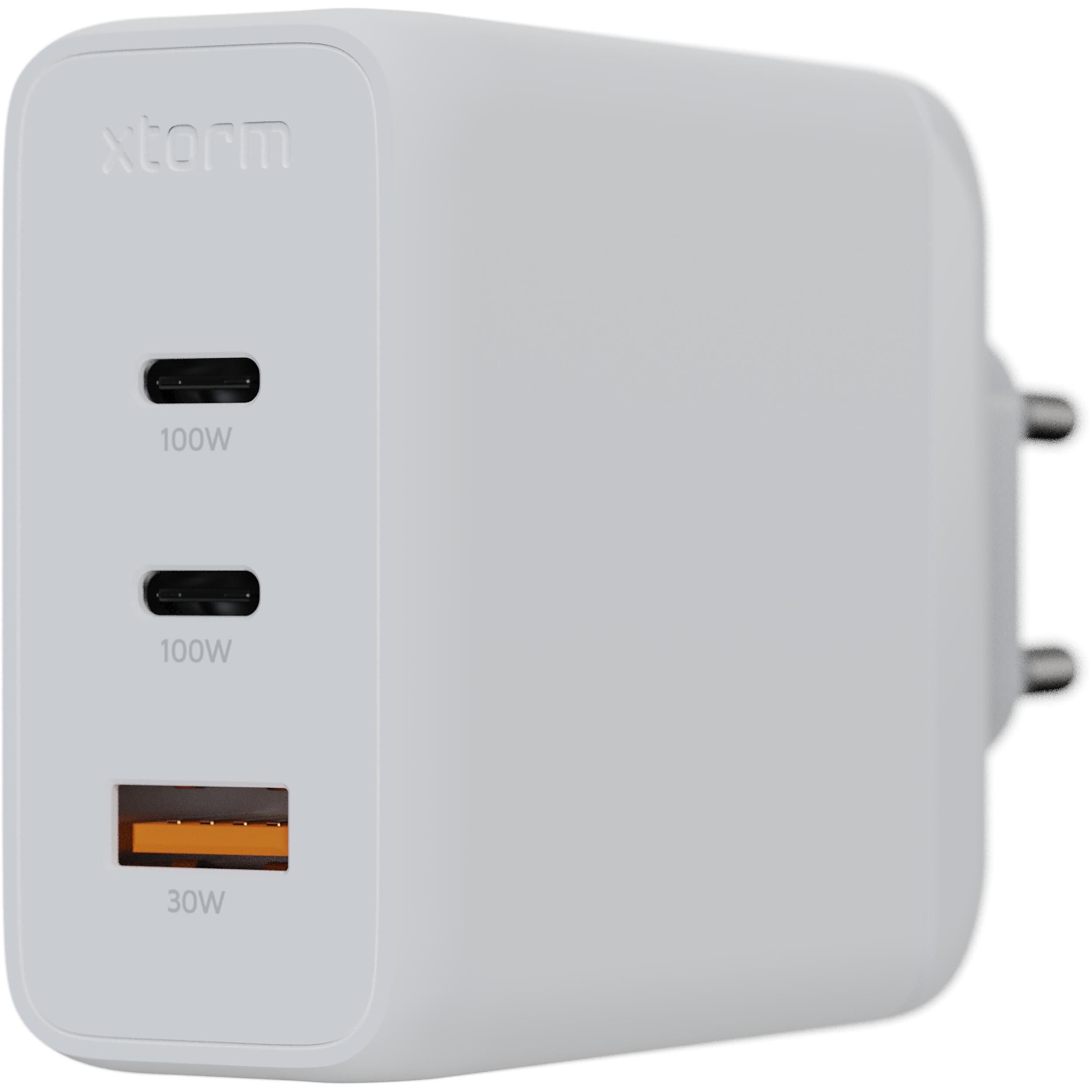 Xtorm 100W GAN2 Ultra Ladegerat - Weiss 3/7