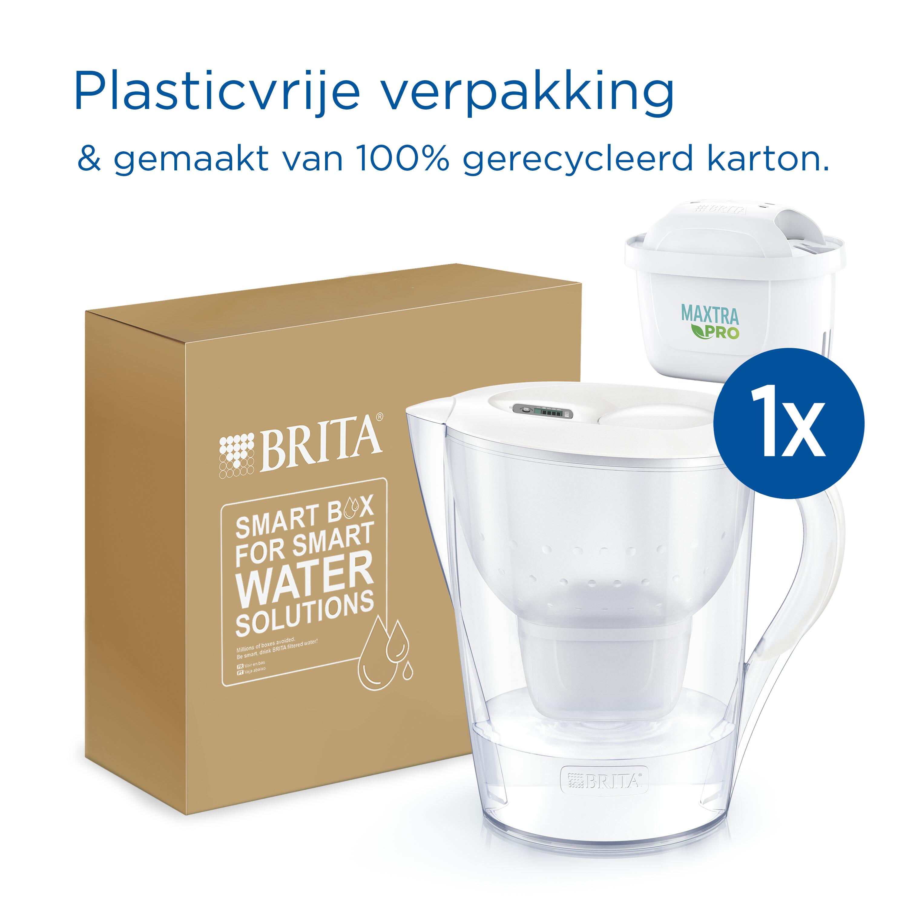 BRITA Marella Jarra Filtradora de Agua XL de 3,5 L, Incluye 1 Filtro MAXTRA PRO 2/7