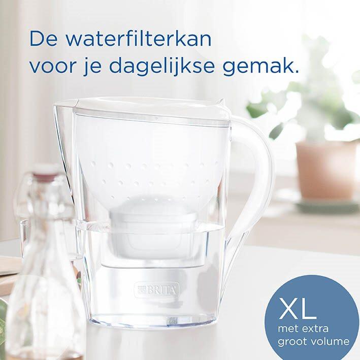 BRITA Marella Jarra Filtradora de Agua XL de 3,5 L, Incluye 1 Filtro MAXTRA PRO 5/7