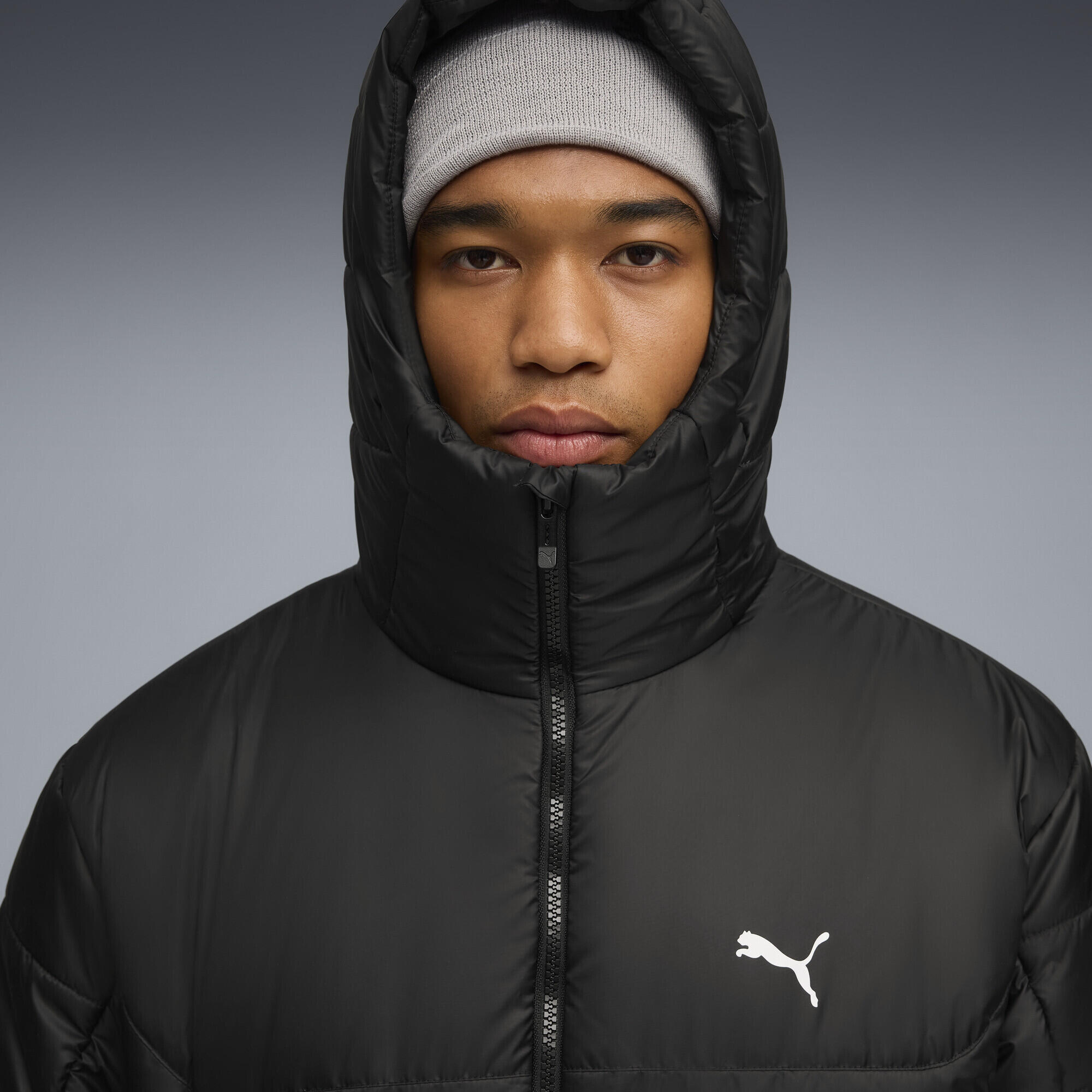 Essentials gewatteerd jack met capuchon voor heren PUMA 3/7