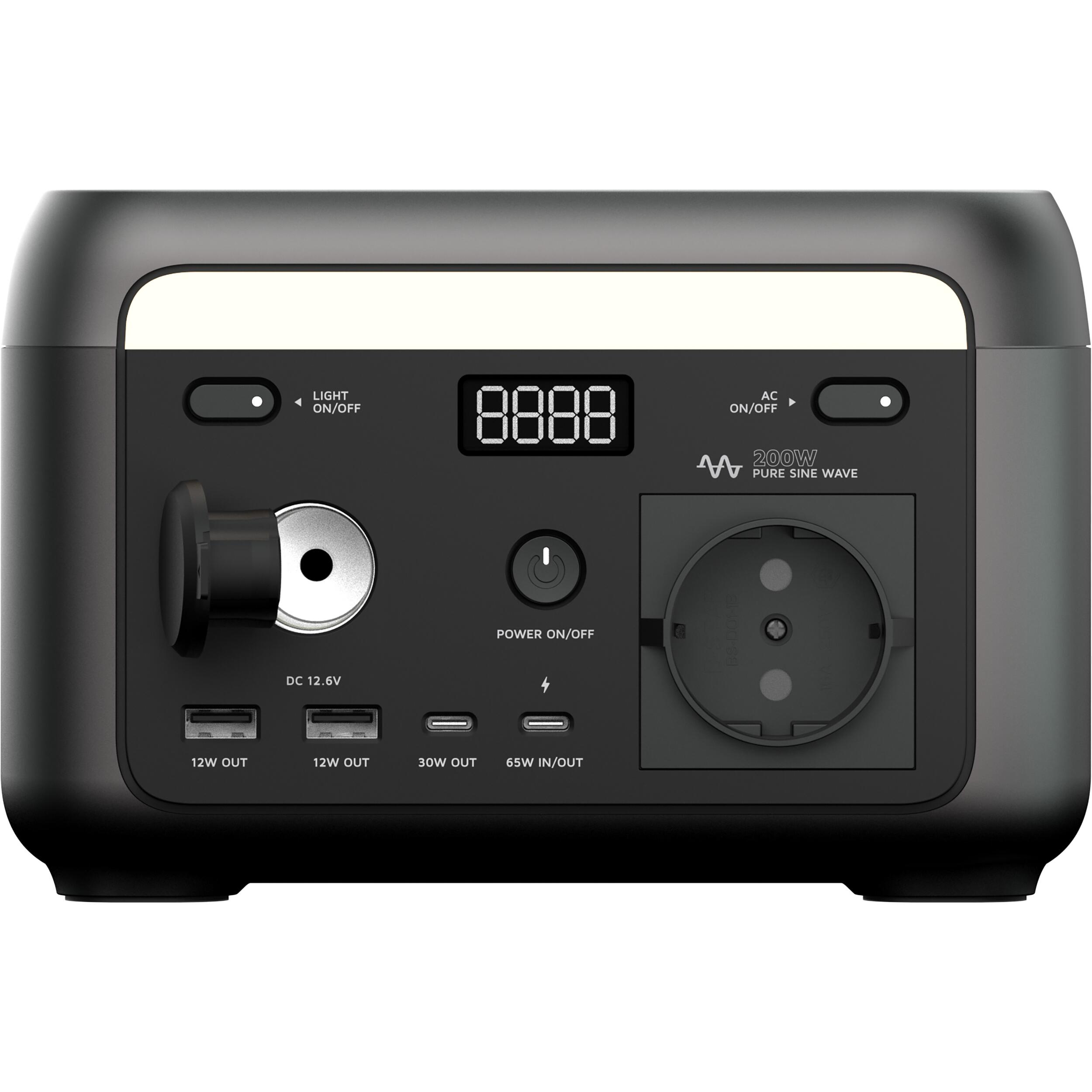 Xtorm Portable Powerstation 200W Draagbare Accu met 1x AC, 2x USB-C et 1x 12V Po 2/6