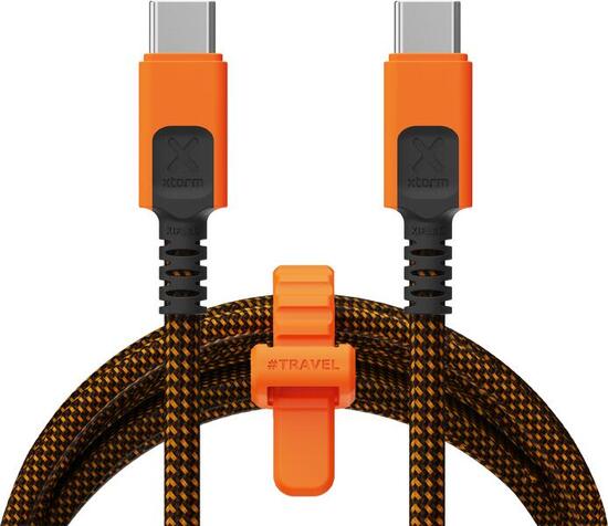 Xtorm Xtreme USB-C zu USB-C PD 240W Kabel - 1,5 Meter - Orange