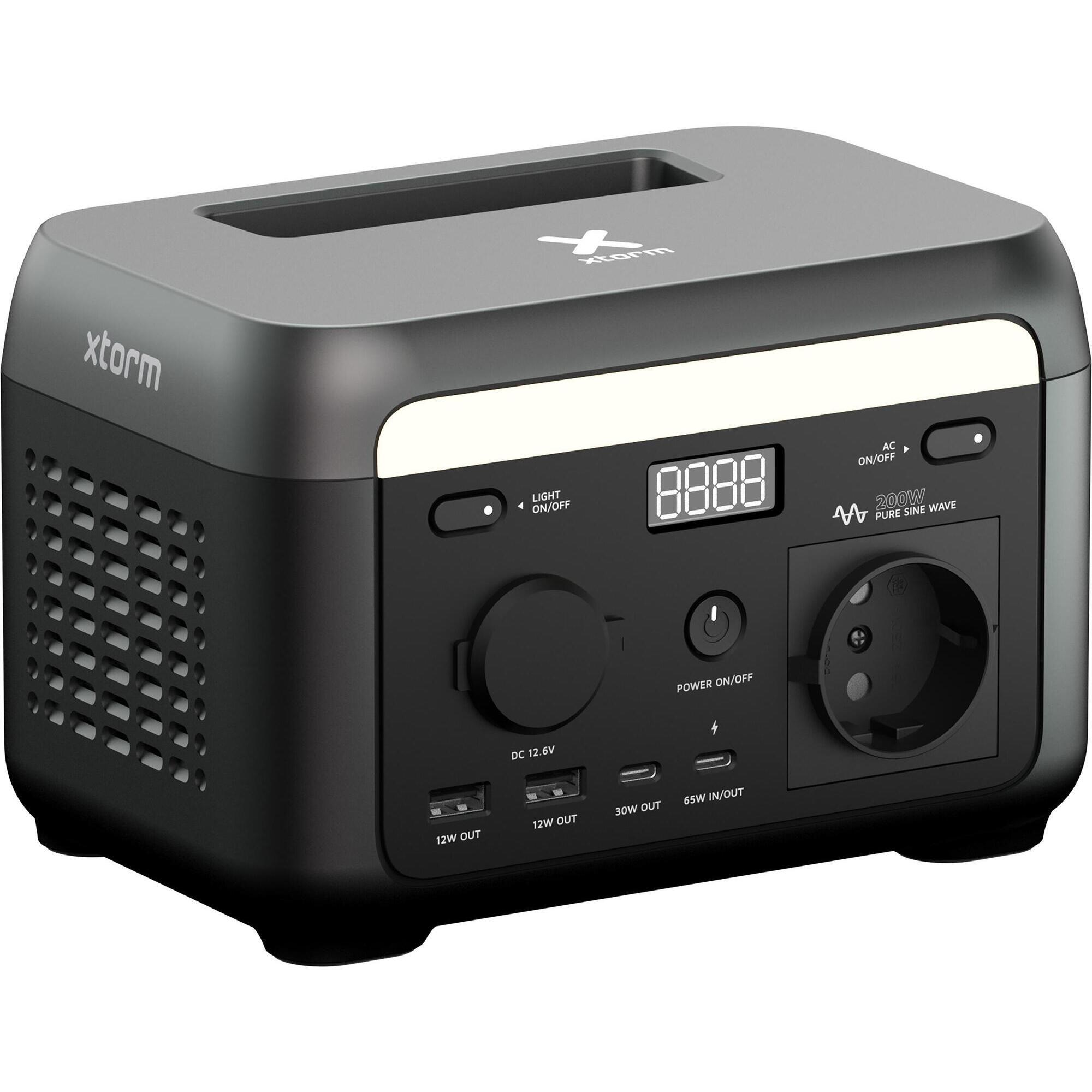 Xtorm - Xtorm Station D'Énergie Portable 200w - Noir - Chargeur - Noir - No Size - Decathlon