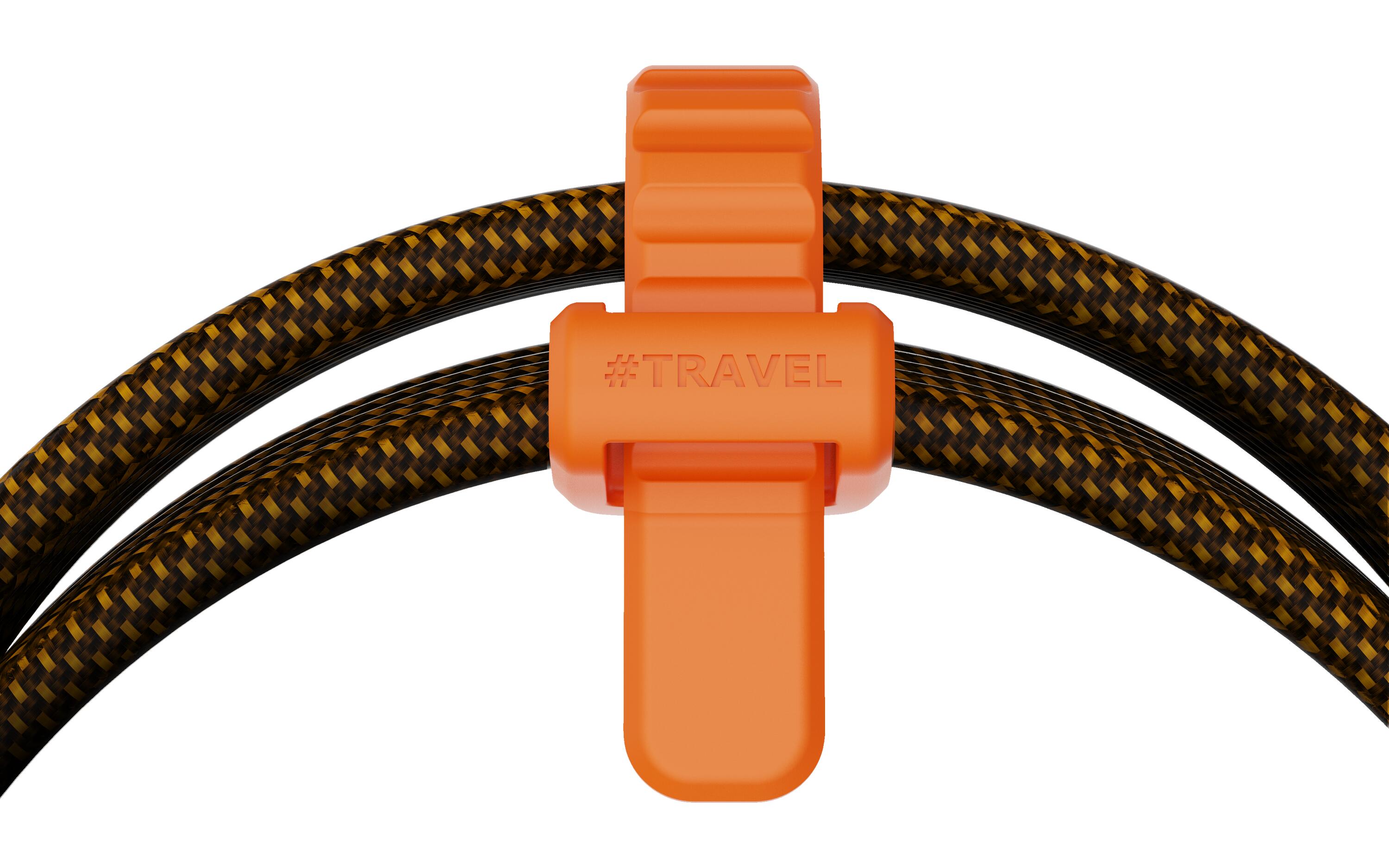 Xtorm Xtreme USB auf Lightning Kabel - 1,5 Meter - USB Kabel - Schwarz/Orange 6/6