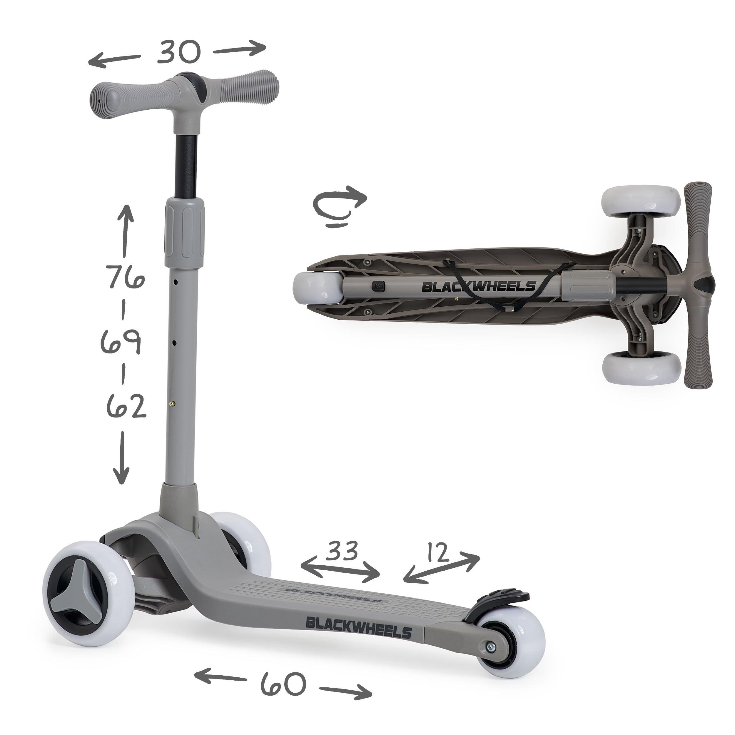Trotinete de 3 rodas criança Blackwheels Blink 3/7