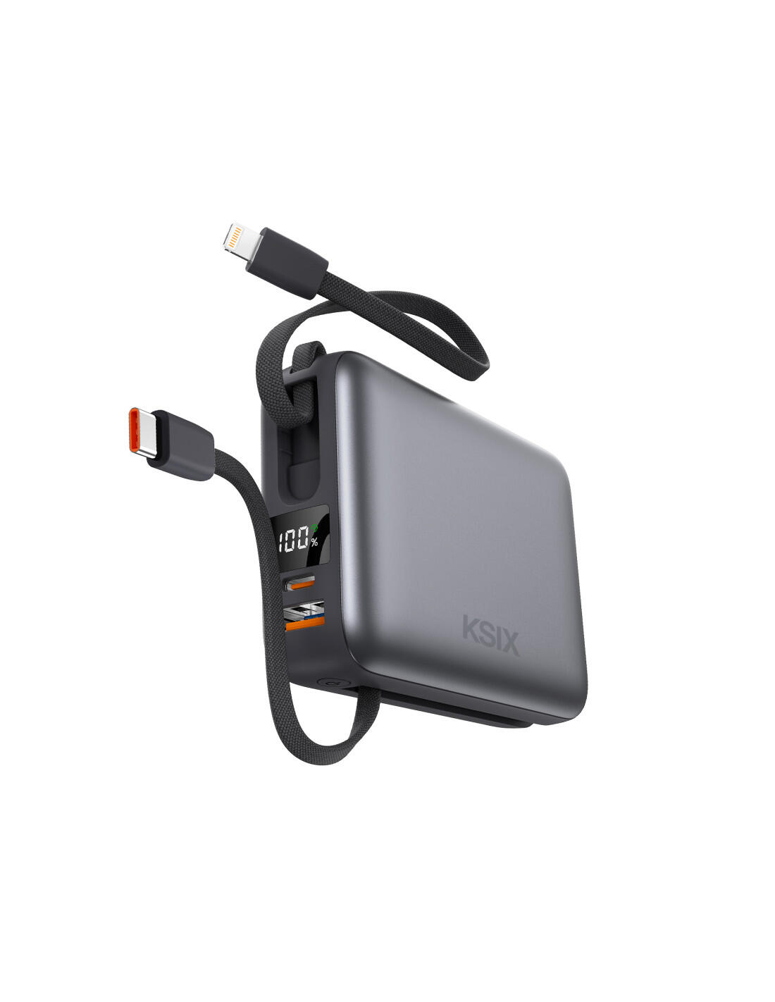 Ksix power bank 20000 mah entrega de potência 22,5 w