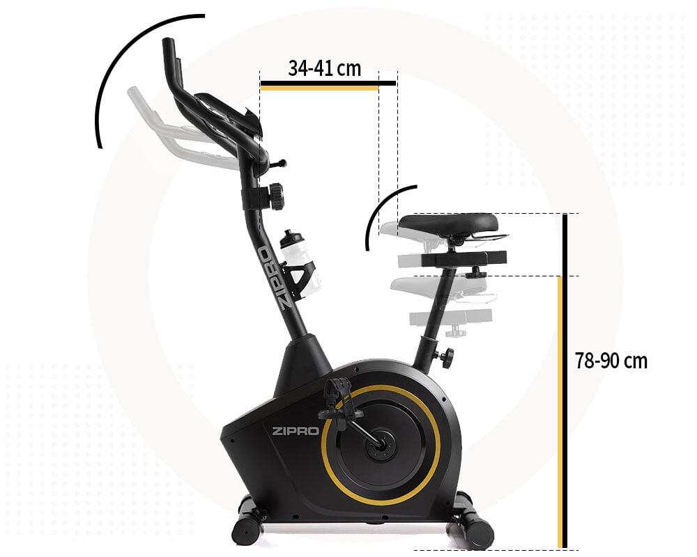 Hometrainer Zipro Boost Gold magnetische voor fitness en cardio 2/8