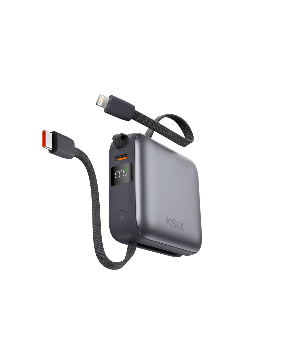 Ksix power bank 10000 mah entrega de potência 22,5 w