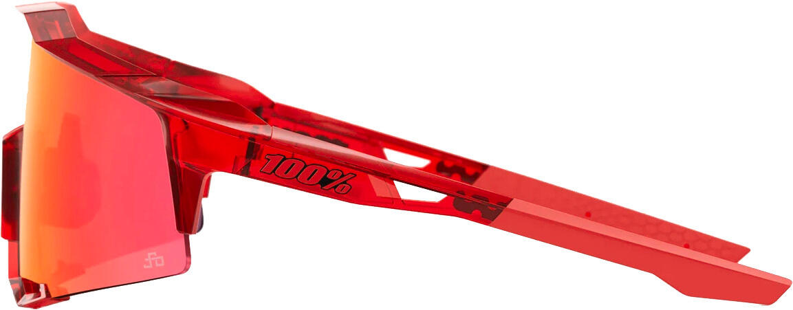 Brille Speedcraft Gloss Translucent Red/HiPER Red Mirror Lens 3/3