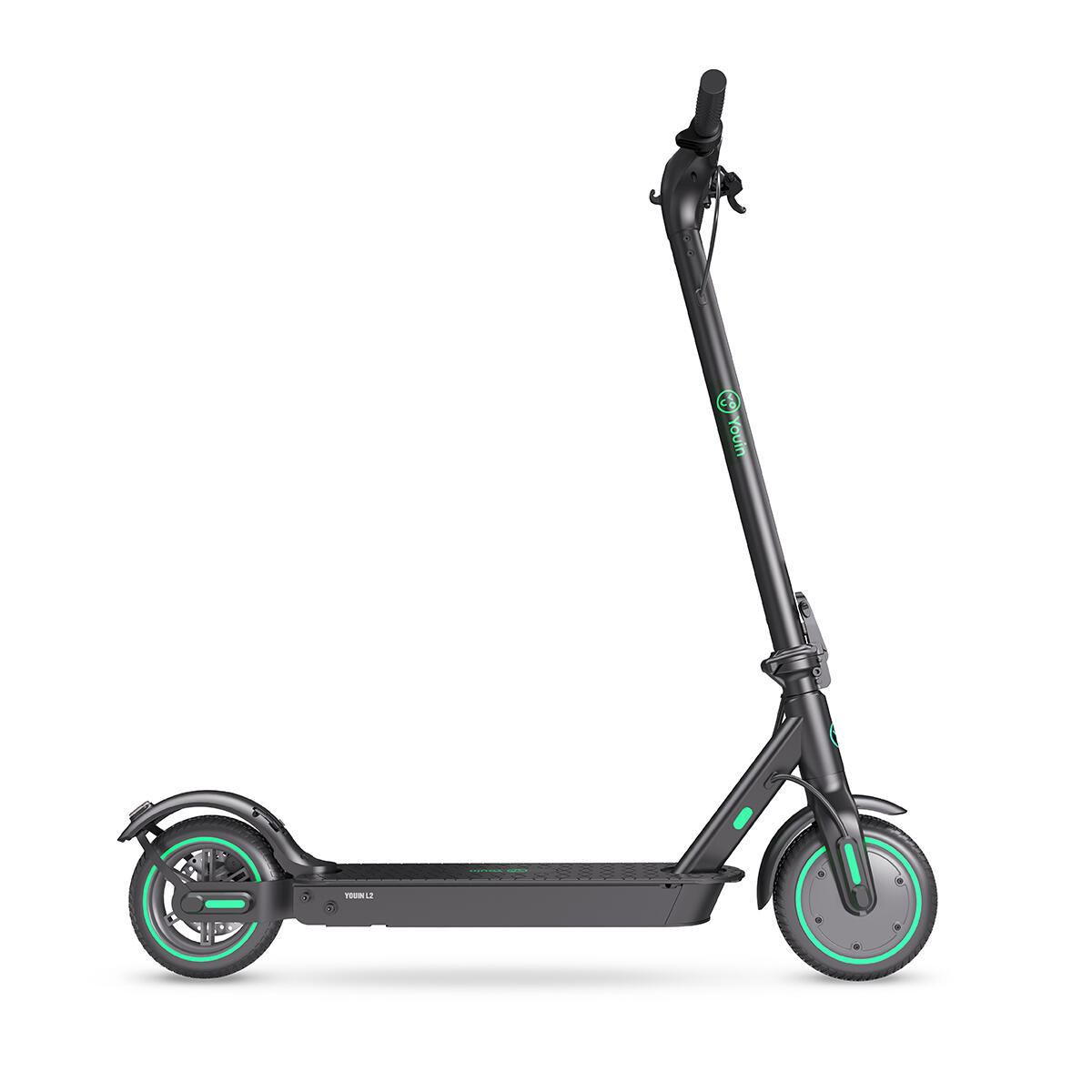YOUIN YOUIN Patinete Eléctrico L2, Ruedas 8.5", Suspensión, Pantalla LCD, Luces LED