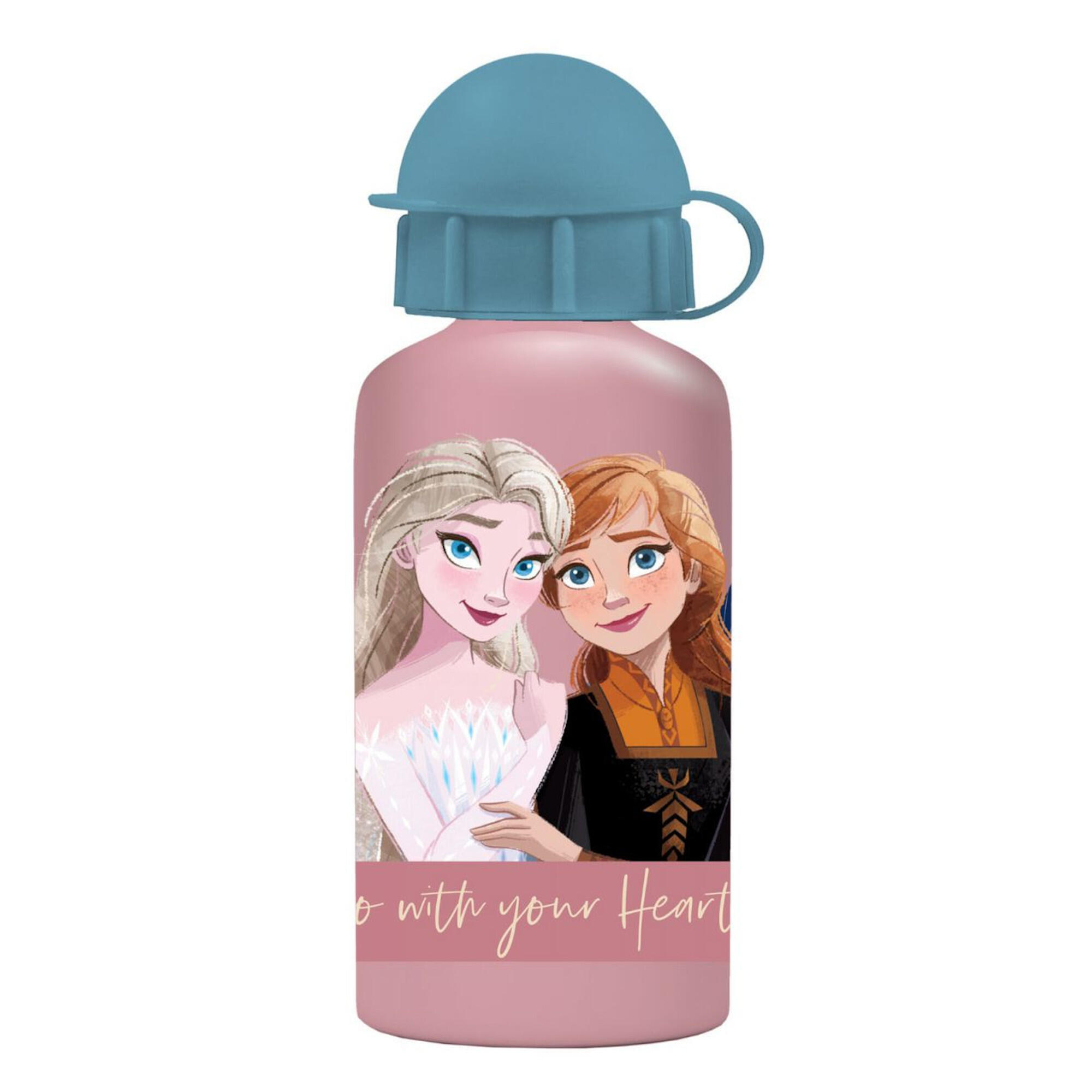 DISNEY FROZEN GARRAFA TÉRMICA DE 400 ML PARA CRIANÇAS EM CAMINHADAS E MONTANHA CONGELADA